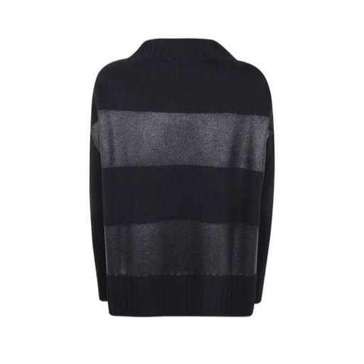 Pierantoniogaspari Satin Striped Pullover