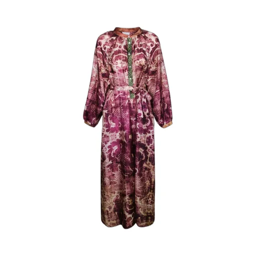 Pierre-Louis Mascia Printed Button-Front Dress