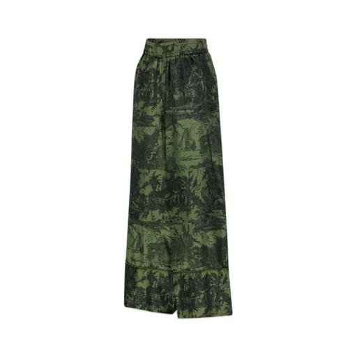 Pierre-Louis Mascia Aloegum Silk Pants