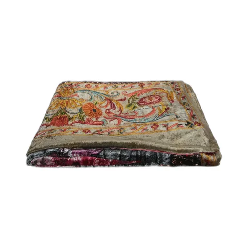 Pierre-Louis Mascia Fringed Floral Scarf