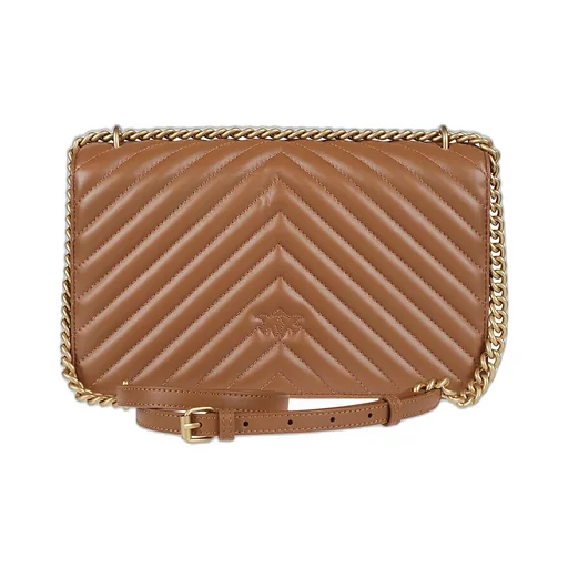 Pinko Love One Classic Chain-Linked Crossbody Bag