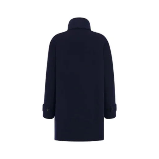 Coat With Scarf Collar
