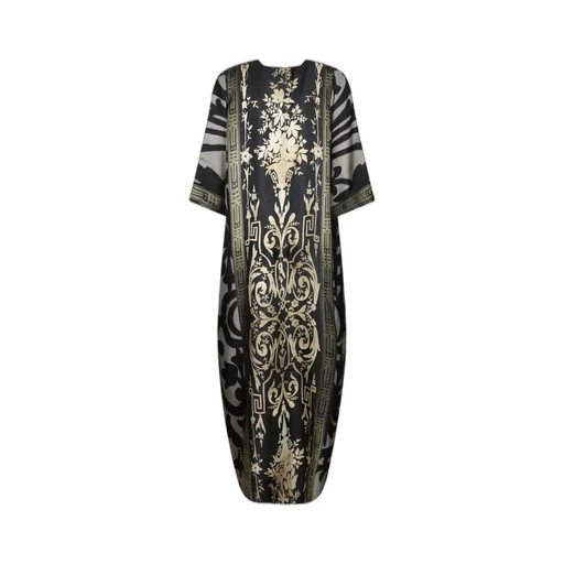 Pierre-Louis Mascia Aloes Graphic Caftan Dress