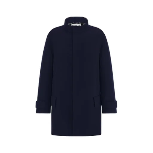 Coat With Scarf Collar