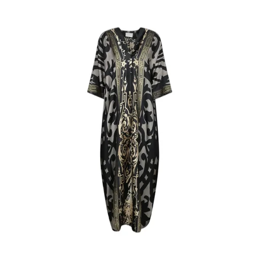 Pierre-Louis Mascia Aloes Graphic Caftan Dress