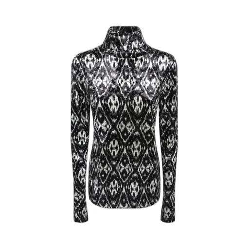 Pierre-Louis Mascia Jacquard High Neck Knitwear