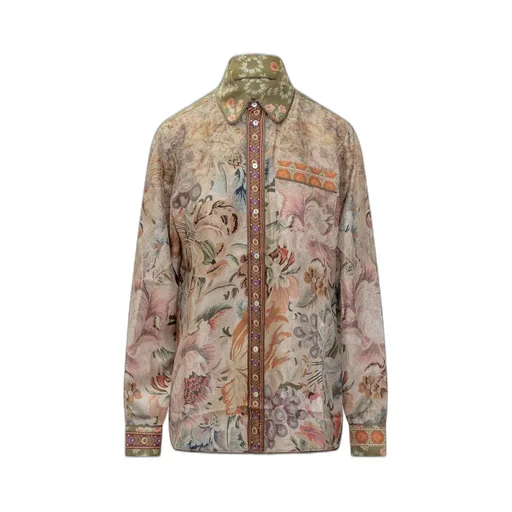 Pierre-Louis Mascia Floral Long-Sleeve Shirt