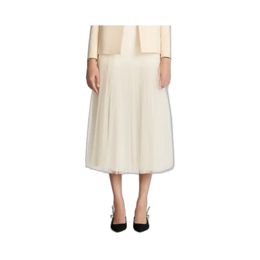 Mid-Length Pleated Skirt