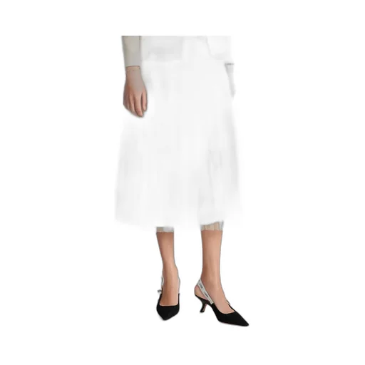 Mid-Length Pleated Skirt