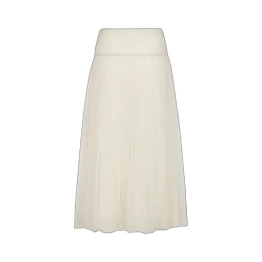 Mid-Length Pleated Skirt