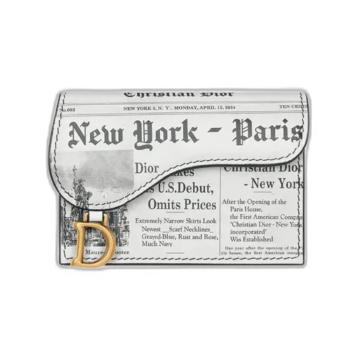Saddle Bloom Card Holder