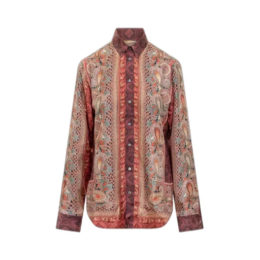 Pierre-Louis Mascia Paisley Long-Sleeve Shirt