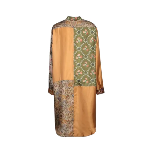 Pierre-Louis Mascia Floral Geometric Long Sleeve Shirt