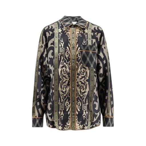 Pierre-Louis Mascia Patterned Silk Shirt