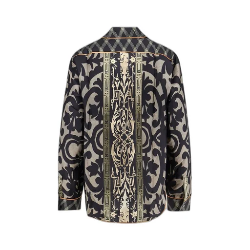 Pierre-Louis Mascia Patterned Silk Shirt