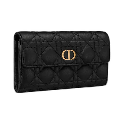 Dior Caro Orchid Long Wallet