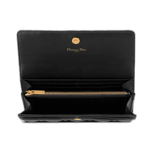 Dior Caro Orchid Long Wallet