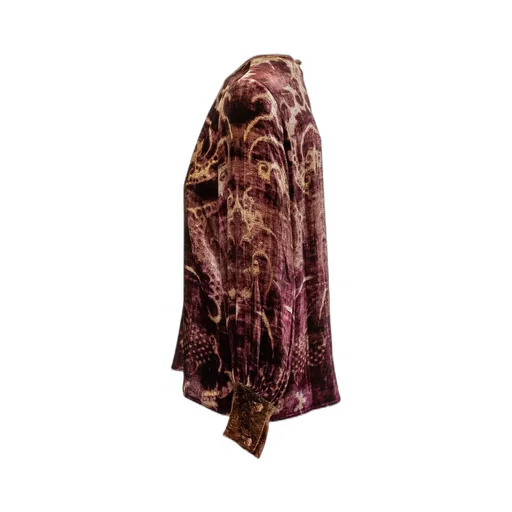 Pierre-Louis Mascia Patterned Long-Sleeve Top