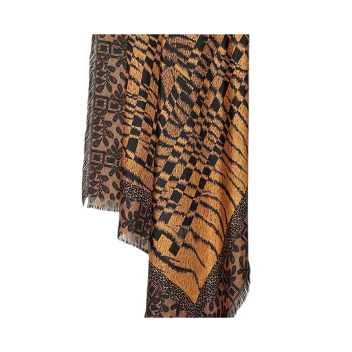 Pierre-Louis Mascia Frayed Print Scarf