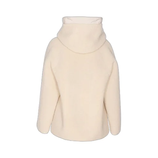 Pinko Long Sleeved Hooded Snapped Jacket
