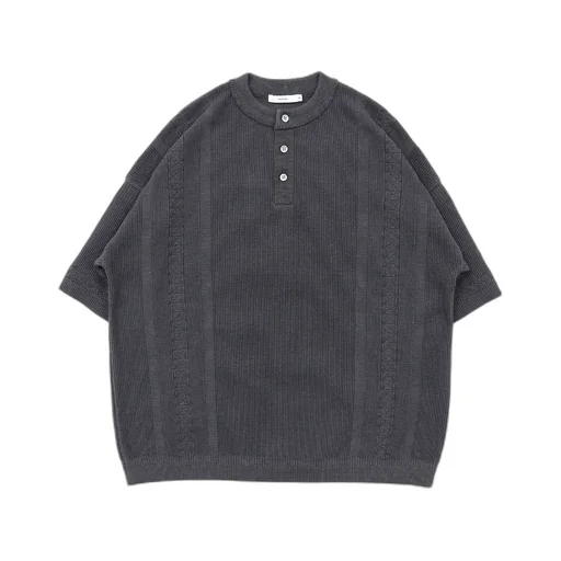 Asasuzu Henley Knit