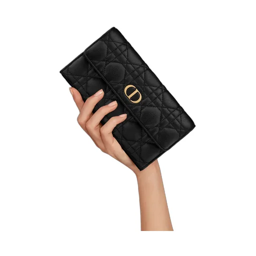 Dior Caro Orchid Long Wallet