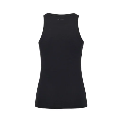 Pinko Embellished Ribbed Top