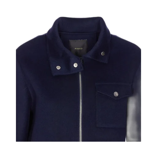 Pinko Long Sleeved Zip-Up Jacket