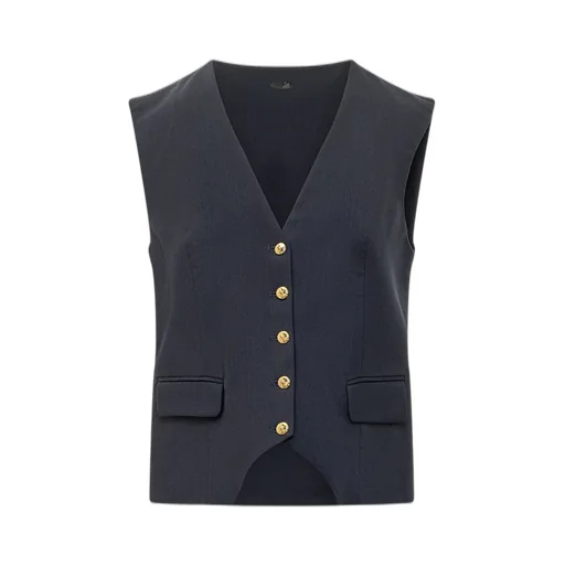 Pinko Elegant Textured Waistcoat