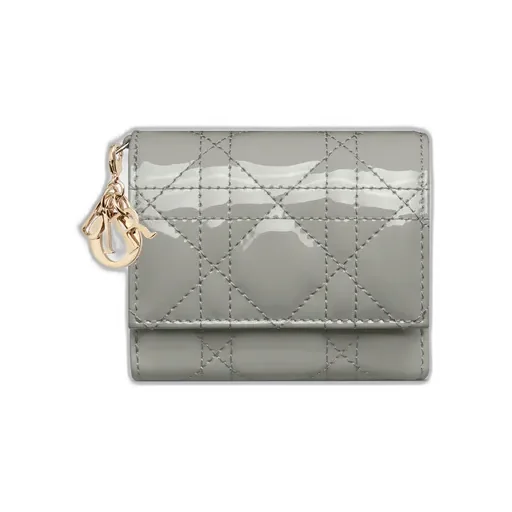 Lady Dior Lotus Wallet