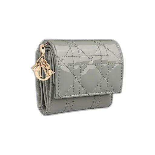 Lady Dior Lotus Wallet