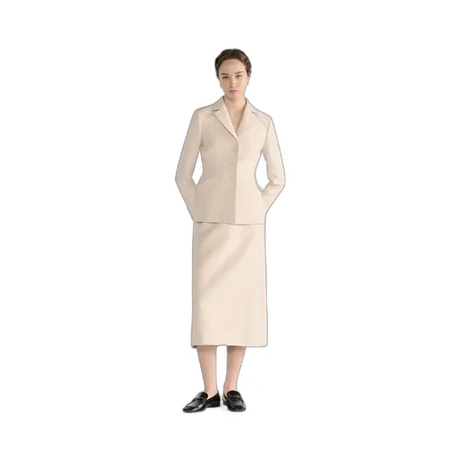 Mid-Length Flared Skirt
