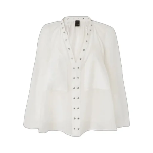 Pinko V-Neck Long-Sleeved Top