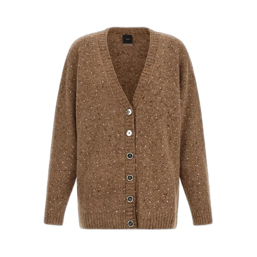 Pinko Marche Sequin Embellished Knitted Cardigan