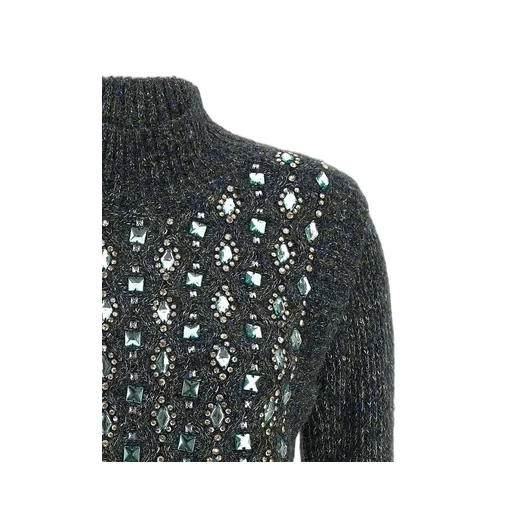 Pinko Embellished Turtleneck Sweater