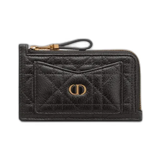 Dior Caro Cosmos Zipped Card Holder