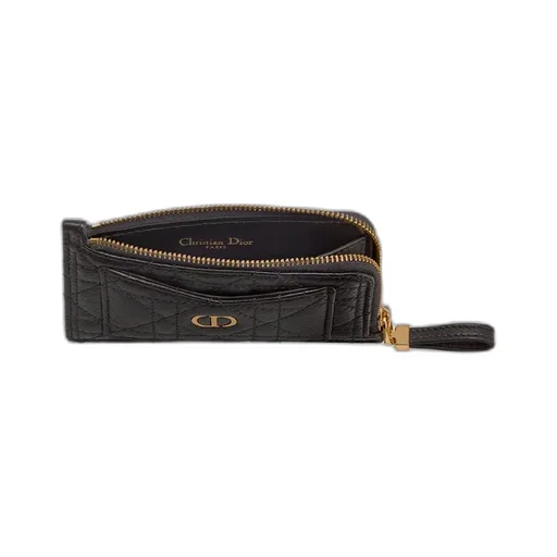 Dior Caro Cosmos Zipped Card Holder