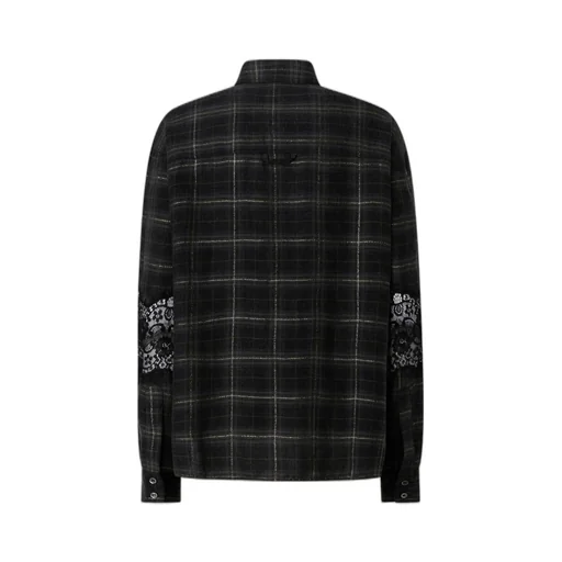 Pinko Checkered Long-Sleeve Shirt
