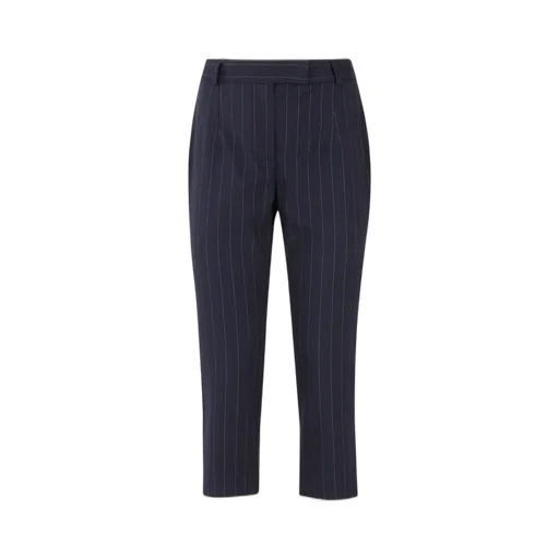 Pinko Pinstripe Cropped Trousers