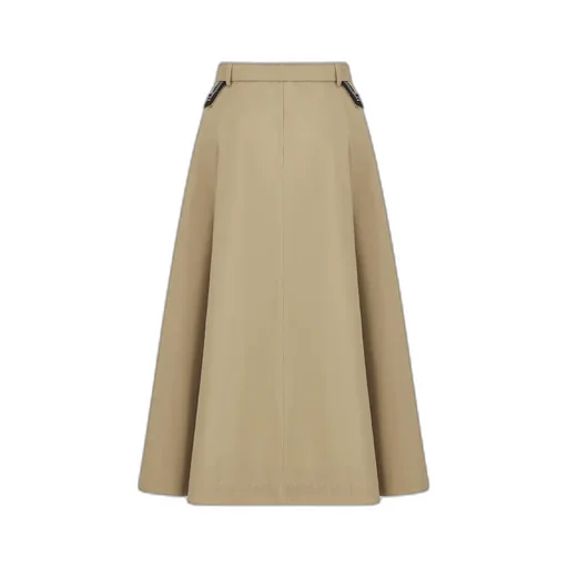 Mid-Length Flared Skirt