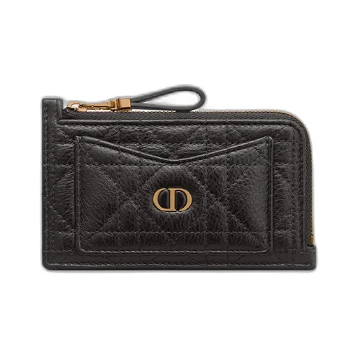 Dior Caro Cosmos Zipped Card Holder