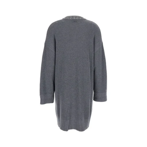 Pinko Ask Embellished Neck Knitted Dress