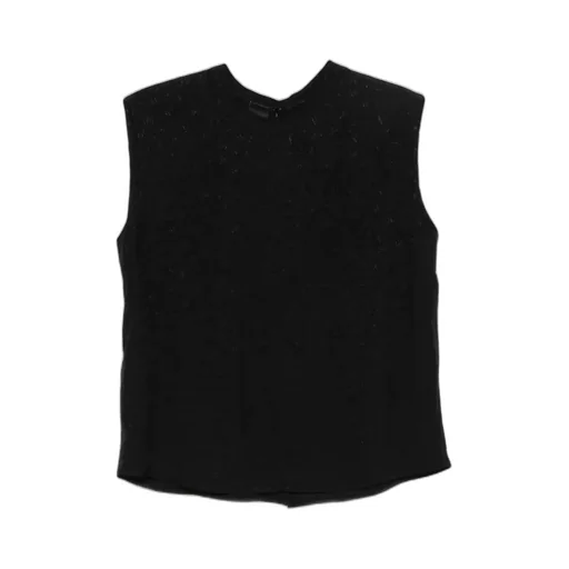 Pinko Jacquard Cut-Out Crewneck Top