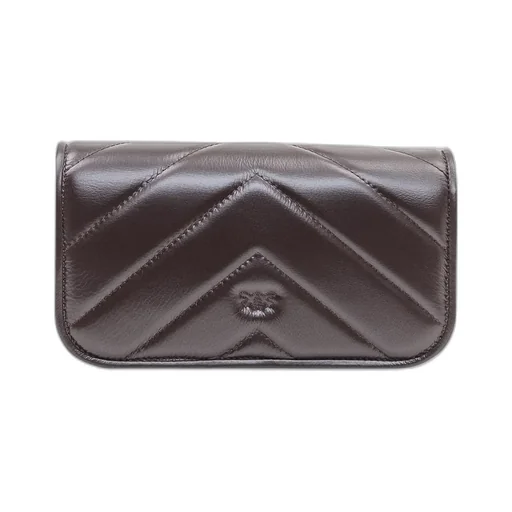 Pinko Chevron Large Shoulder Bag