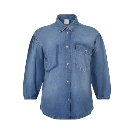Pinko Buttoned Denim Shirt