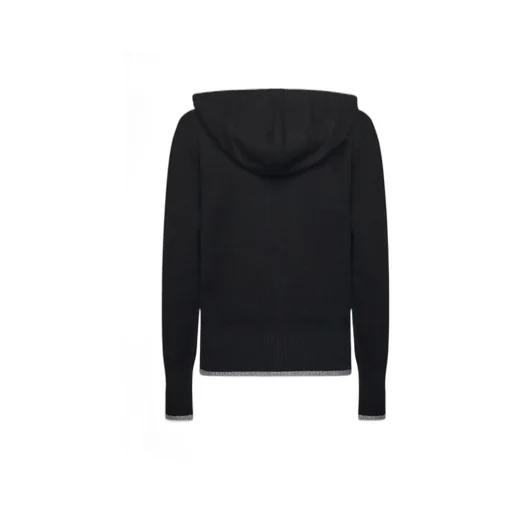 Pinko Zip-Up Knitted Hoodie
