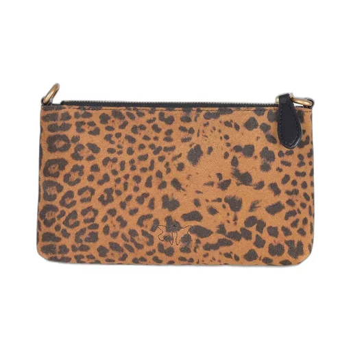 Pinko Leopard Printed Mini Bag