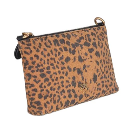 Pinko Leopard Printed Mini Bag