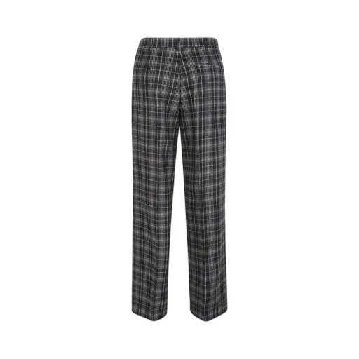 Pinko Checked Elastic Waist Trousers