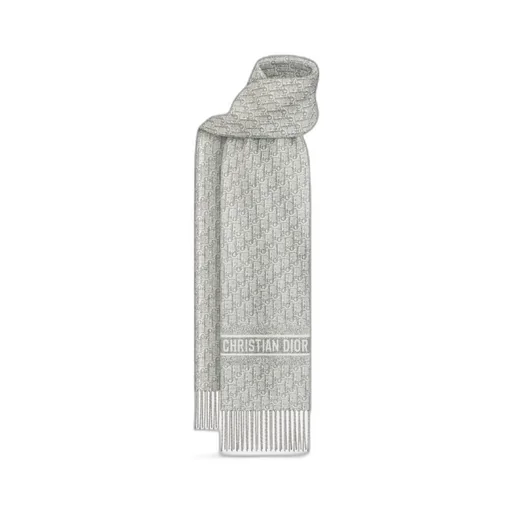 Dior Oblique Natte Scarf